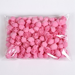 Set 500 trandafiri din spuma roz 4cm