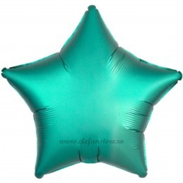 Balon Stea Verde Satin 45cm