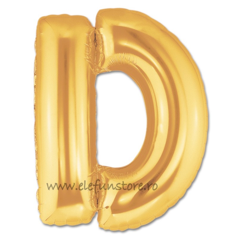 Balon "Litera C" Gold