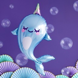 Balon Narwhal Party 87cm