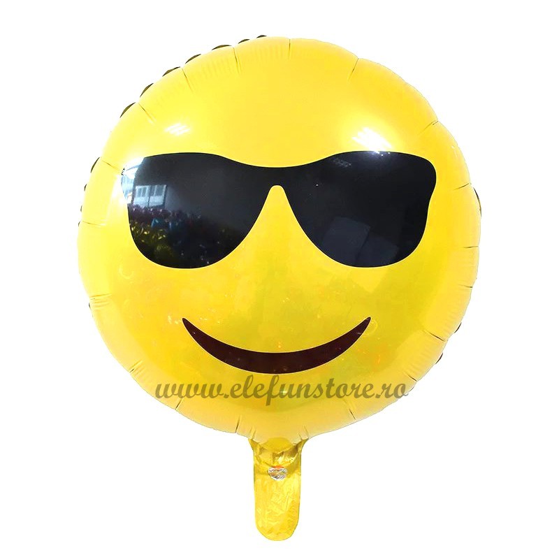 Balon Emoticon Cool 45cm
