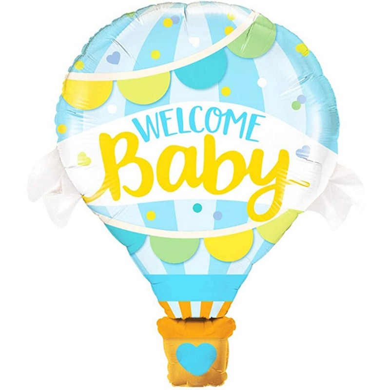Balon cu aer cald Welcome Baby Boy 70cm