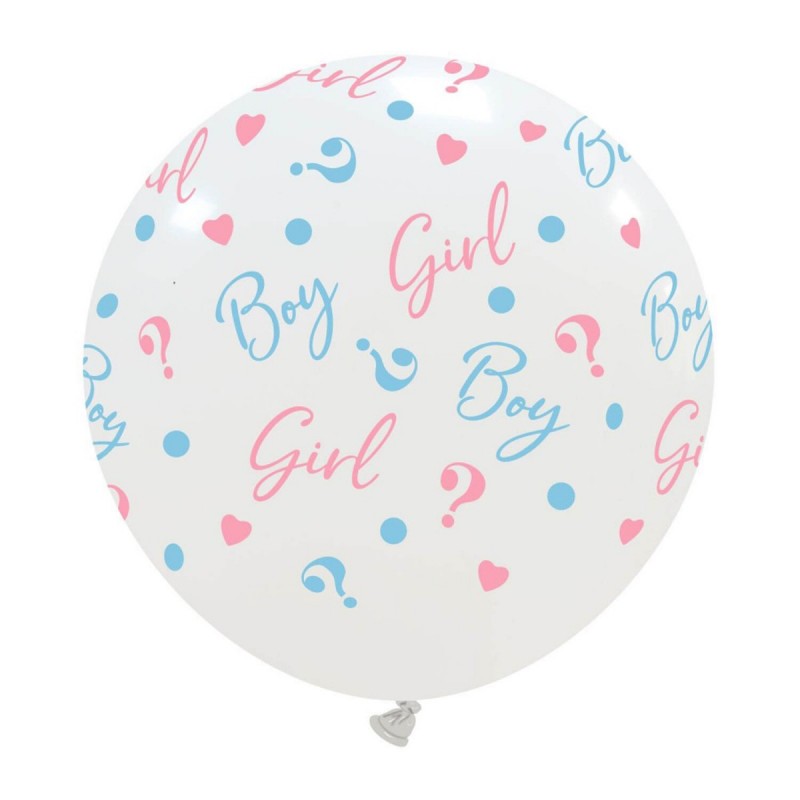 Balon Jumbo Girl or Boy ? Alb Gender Reveal