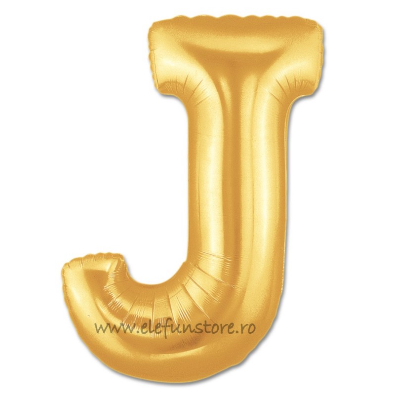 Balon "Litera I" Gold