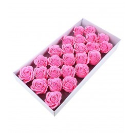 Set 25 Trandafiri de Sapun Roz
