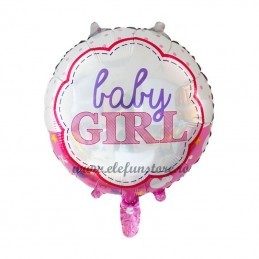 Balon Rotund Baby Girl 45cm
