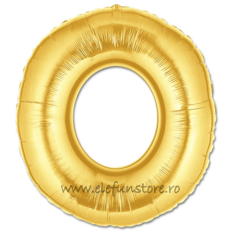 Balon "Litera M" Gold