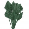 Mini Frunze de palmier taiate verde inchis 40cm, 13buc