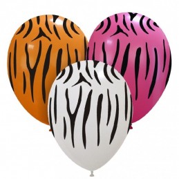 Set 10 baloane Dungi Zebra