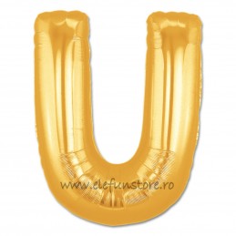 Balon "Litera T" Gold