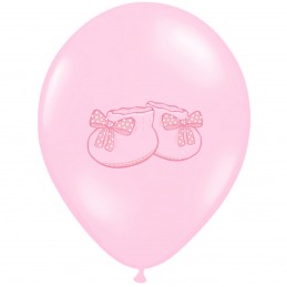 Set 5 baloane botosei roz