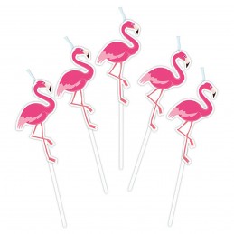 Set 5 lumanari Flamingo...