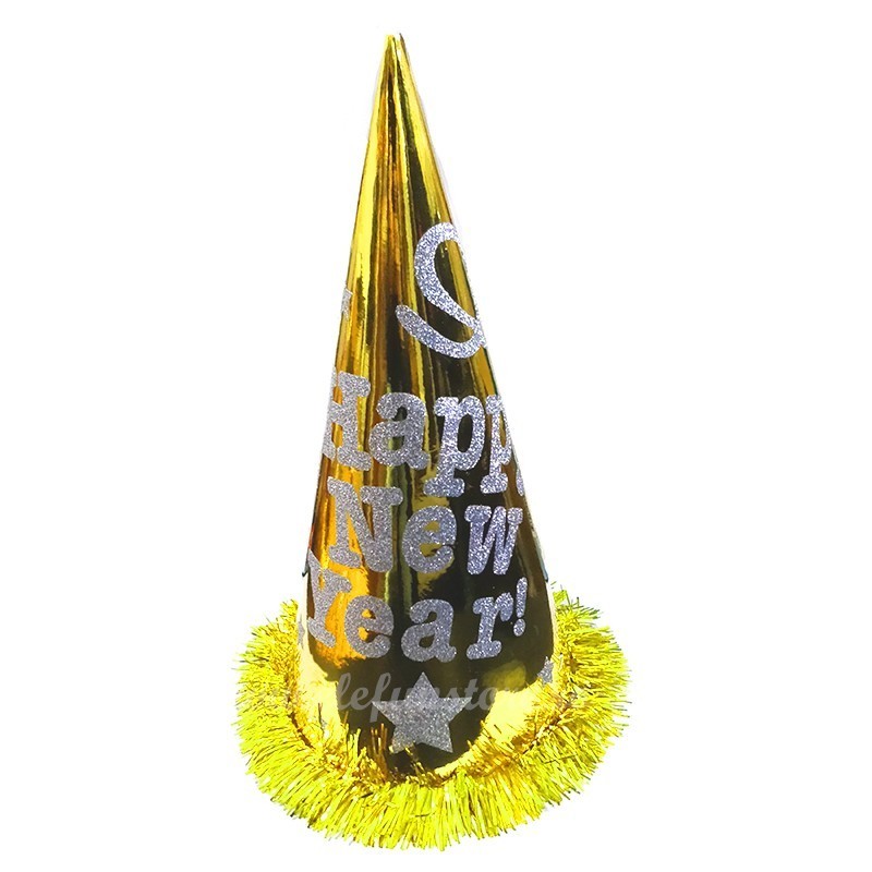 Coif  Auriu pentru Revelion "HAPPY NEW YEAR"