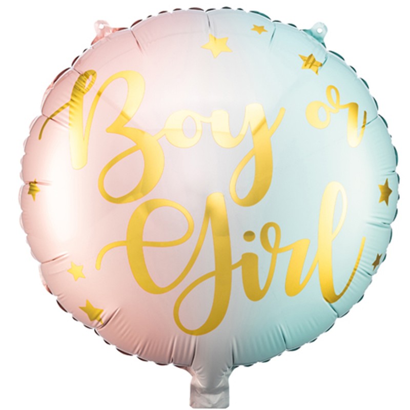 Balon rotund baietel sau fetita? Gender Reveal