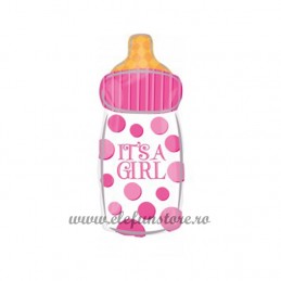 Balon Mini Biberon "It's a girl"