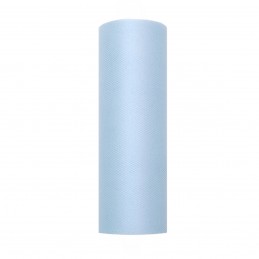 Rola tulle bleu 9m x 15 cm