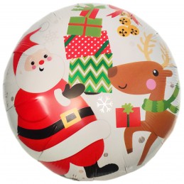 Balon Mos Craciun si Rudolf...