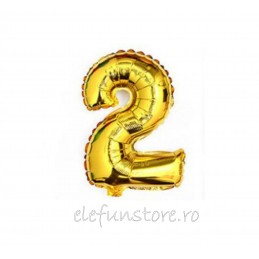 Balon " Cifra 0 " Gold