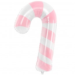 Balon candy cane roz, acadea 74 cm