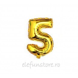 Balon " Cifra 4 " Gold
