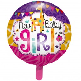 Balon Botez New Baby Girl,...