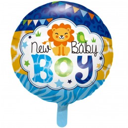Balon New Baby Boy, baby lion