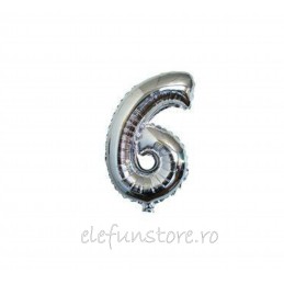 Balon " Cifra 5 " Silver