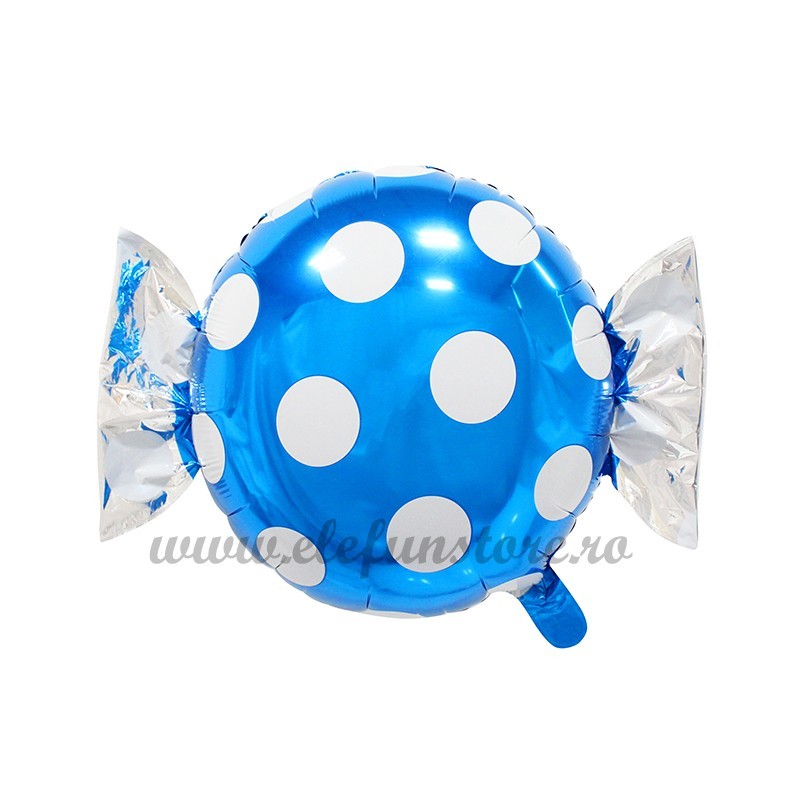 Balon Bomboana Bleu Buline