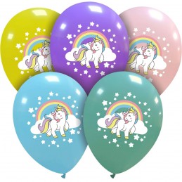 Set 10 baloane Unicorn