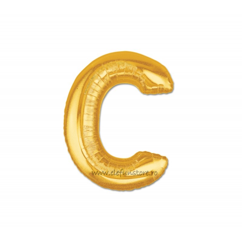 Balon " Litera B " Gold