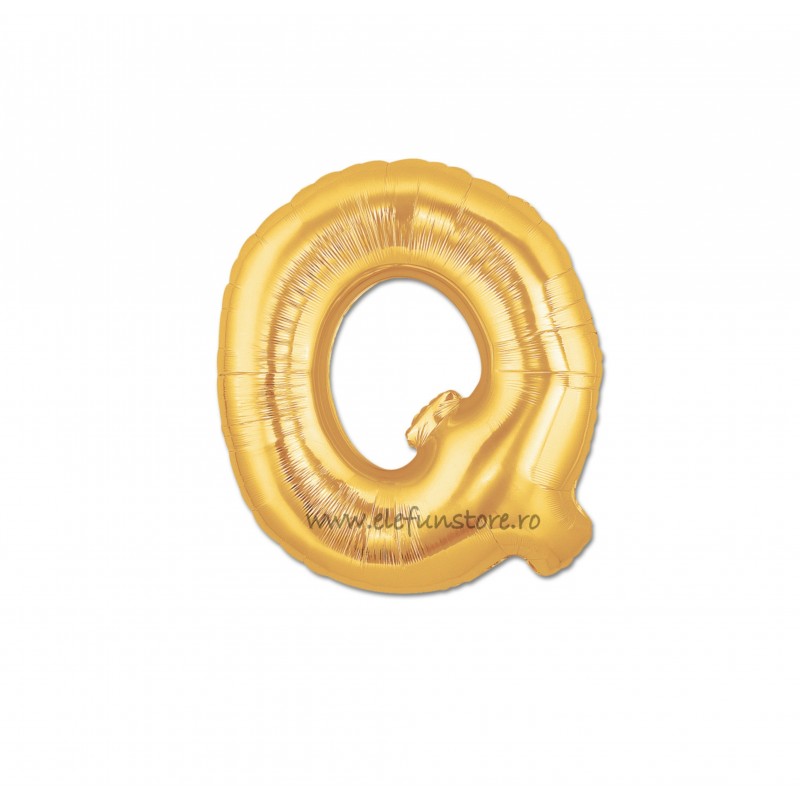 Balon " Litera Q " Gold