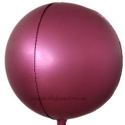 Balon Sfera 3D 90cm Burgundy