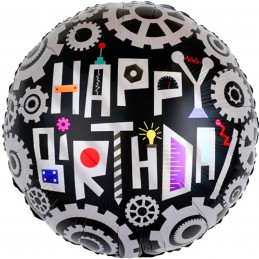 Balon rotund Happy Birthday...