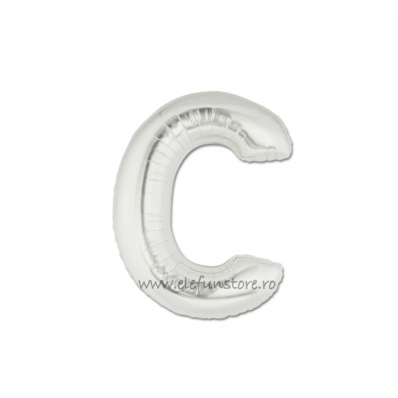 Balon " Litera B " Silver