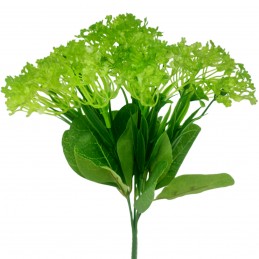 Floarea de soc | buchet verde 5 crengute 32 cm