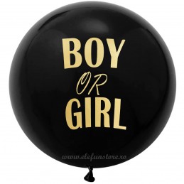 Balon Jumbo negru Girl or...