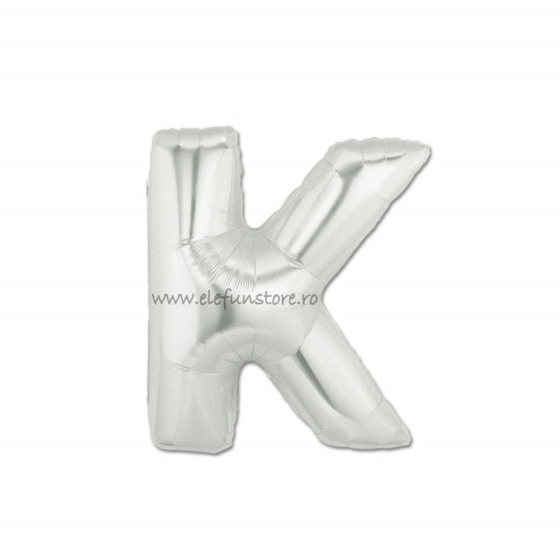 Balon " Litera J " Silver