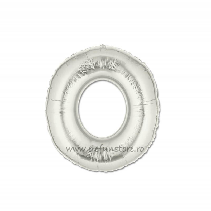 Balon " Litera N " Silver