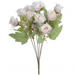 Buchet 10 trandafirasi albi...