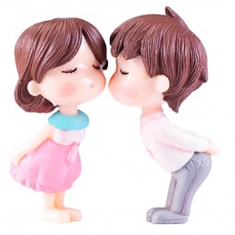 Set 2 miniaturi kissing...