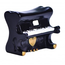 Miniatura pian negru 4cm...