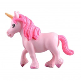 Miniatura unicorn roz 4.5cm...