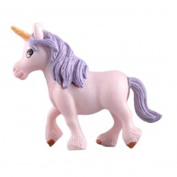 Miniatura unicorn lila...