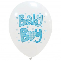 Set 10 baloane Baby Boy