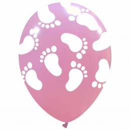 Set 10 baloane roz Piciorus...