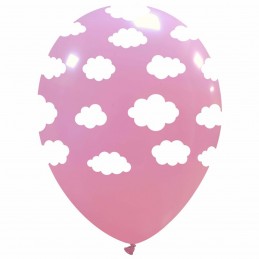 Set 10 baloane Roz Norisori