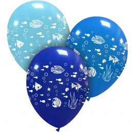 Set 10 baloane Ocean Party