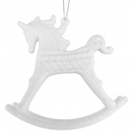Ornament rocking horse alb...