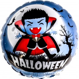 Balon Rotund Vampir Halloween
