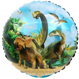 Balon Rotund Dinozauri...